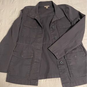 Loft Navy Utility Jacket